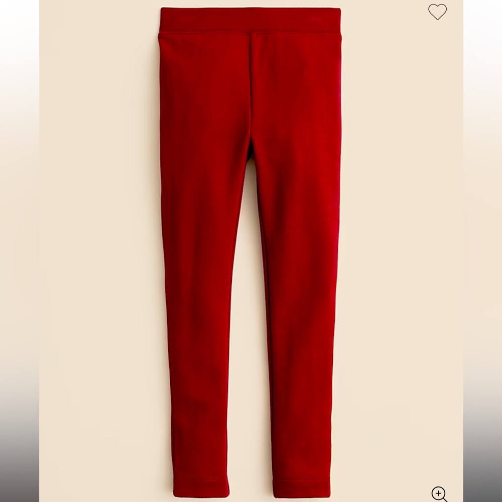 🆕 J. Crew Kids Burgundy Leggings